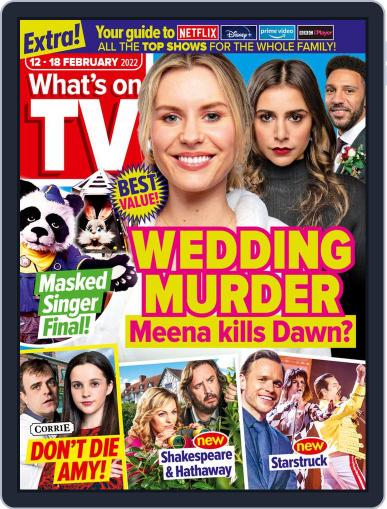 What's on TV February 12th, 2022 Digital Back Issue Cover