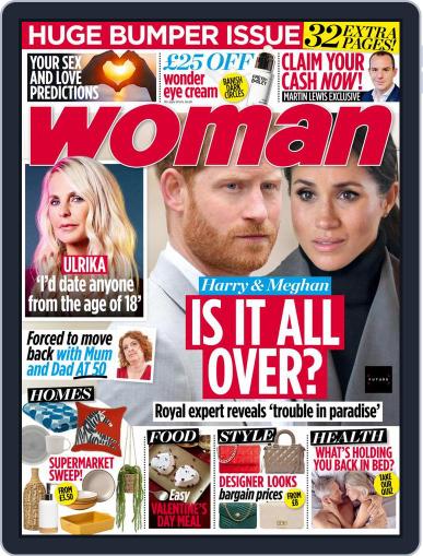 Woman United Kingdom February 14th, 2022 Digital Back Issue Cover