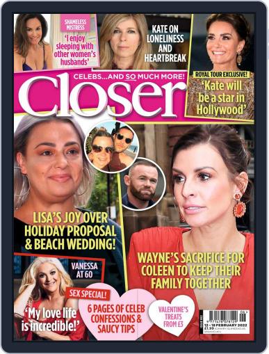 Closer February 12th, 2022 Digital Back Issue Cover