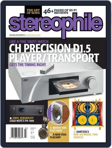 Stereophile March 1st, 2022 Digital Back Issue Cover