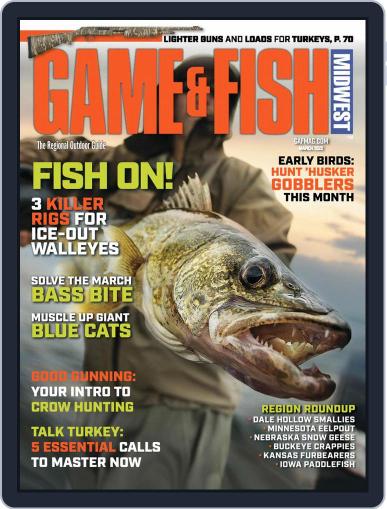 Game & Fish Midwest March 1st, 2022 Digital Back Issue Cover