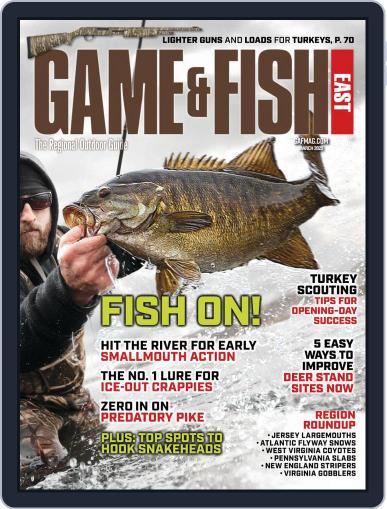 Game & Fish East March 1st, 2022 Digital Back Issue Cover