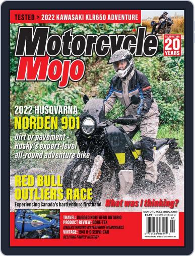 Motorcycle Mojo March 1st, 2022 Digital Back Issue Cover