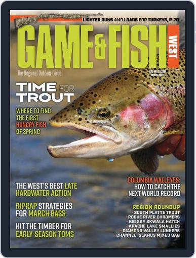 Game & Fish West March 1st, 2022 Digital Back Issue Cover