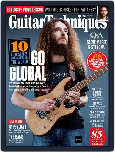 Guitar Techniques April 1st, 2022 Digital Back Issue Cover