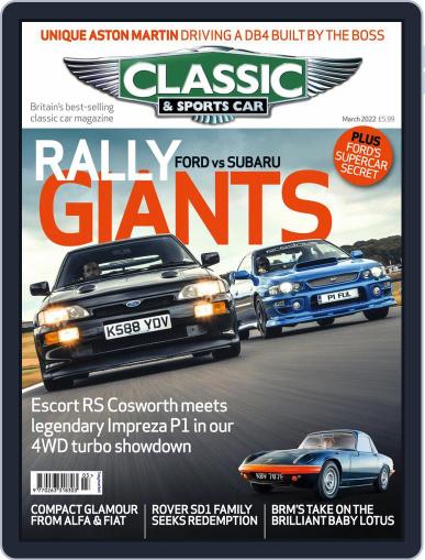 Classic & Sports Car March 1st, 2022 Digital Back Issue Cover