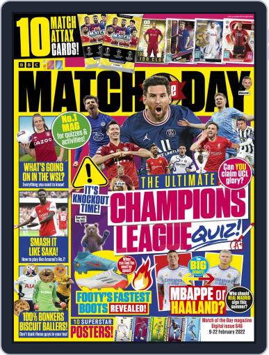 Match Of The Day February 9th, 2022 Digital Back Issue Cover