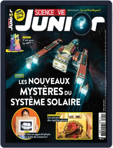 Science & Vie Junior March 1st, 2022 Digital Back Issue Cover