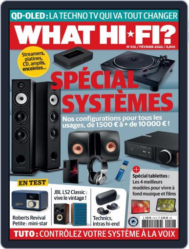 What Hifi France February 1st, 2022 Digital Back Issue Cover
