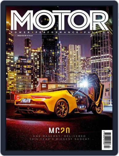 Motor Magazine Australia February 1st, 2022 Digital Back Issue Cover