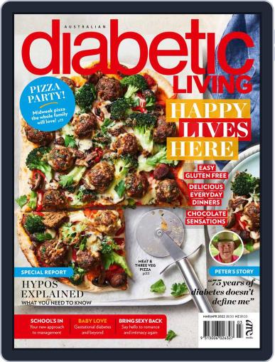Diabetic Living Australia March 1st, 2022 Digital Back Issue Cover
