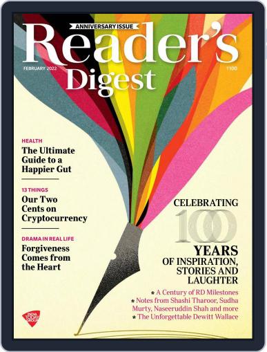 Reader's Digest India February 1st, 2022 Digital Back Issue Cover