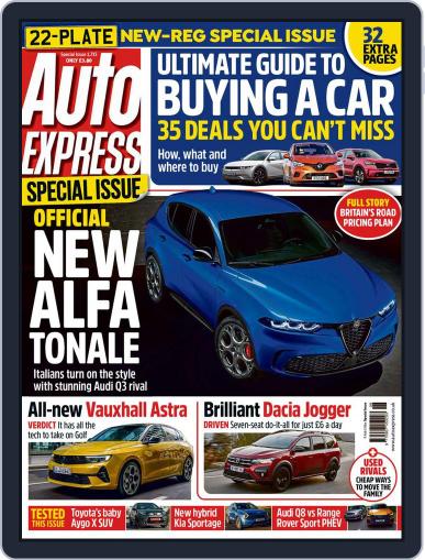 Auto Express February 9th, 2022 Digital Back Issue Cover