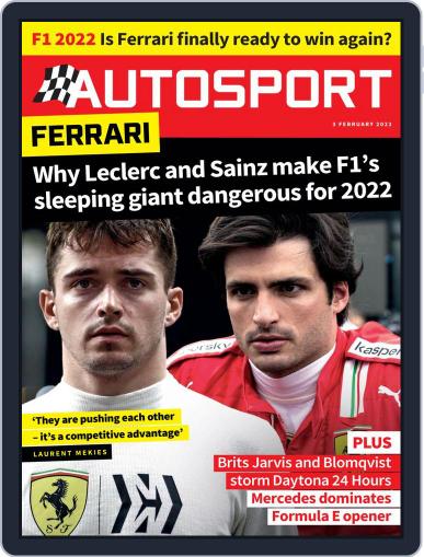 Autosport February 3rd, 2022 Digital Back Issue Cover