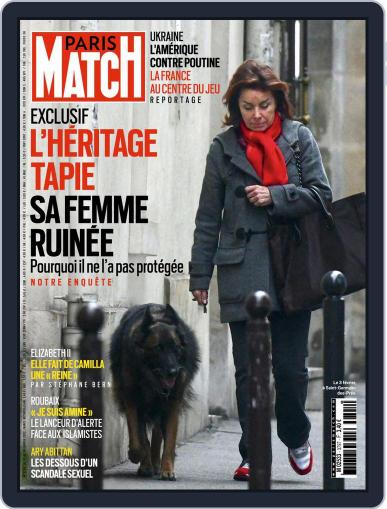 Paris Match February 10th, 2022 Digital Back Issue Cover