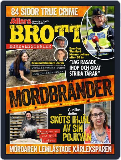 Brott, mord och mysterier October 28th, 2021 Digital Back Issue Cover