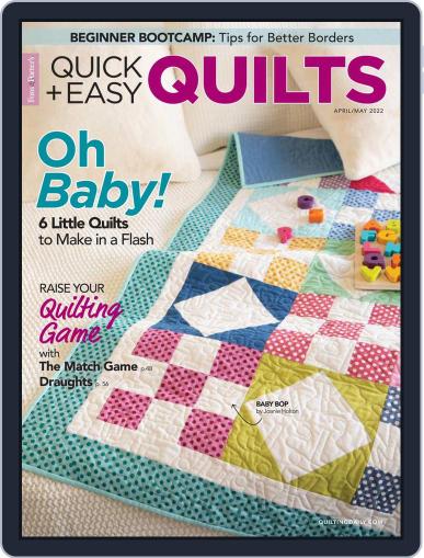 Quick+Easy Quilts April 1st, 2022 Digital Back Issue Cover