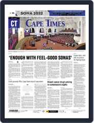 Cape Times (Digital) Subscription                    February 10th, 2022 Issue