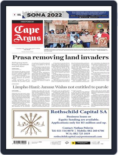 Cape Argus February 10th, 2022 Digital Back Issue Cover