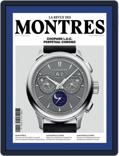 La revue des Montres January 1st, 2022 Digital Back Issue Cover