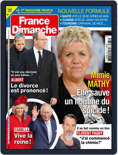 France Dimanche February 11th, 2022 Digital Back Issue Cover