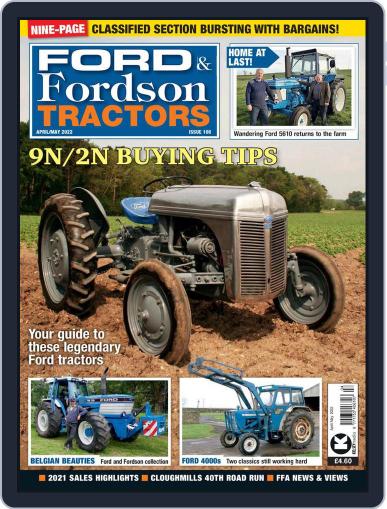 Ford and Fordson Tractors April 1st, 2022 Digital Back Issue Cover