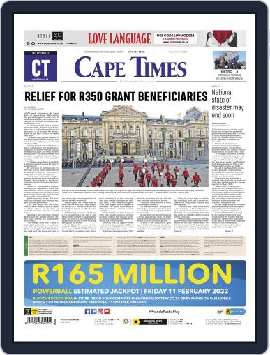 Cape Times February 11th, 2022 Digital Back Issue Cover