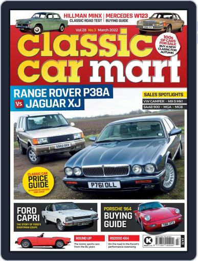 Classic Car Mart February 11th, 2022 Digital Back Issue Cover