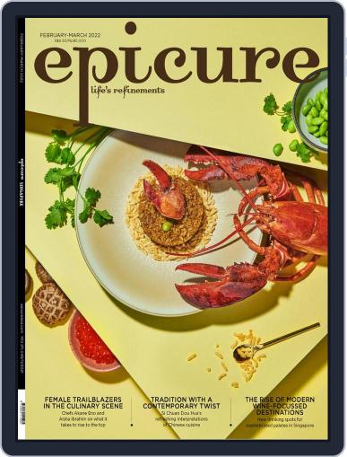 epicure February 1st, 2022 Digital Back Issue Cover