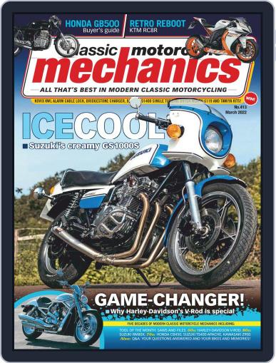 Classic Motorcycle Mechanics March 1st, 2022 Digital Back Issue Cover