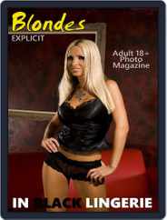 Blondes in Black Lingerie Adult Photo (Digital) Subscription                    February 14th, 2022 Issue