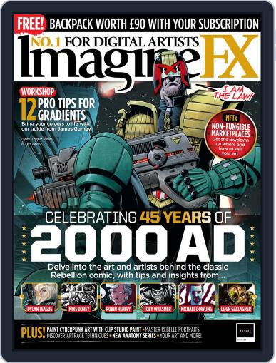 ImagineFX April 1st, 2022 Digital Back Issue Cover
