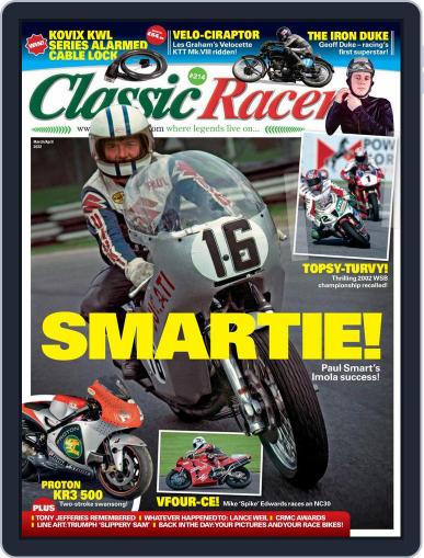 Classic Racer March 1st, 2022 Digital Back Issue Cover