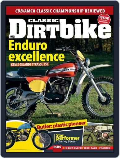 Classic Dirt Bike January 1st, 2022 Digital Back Issue Cover