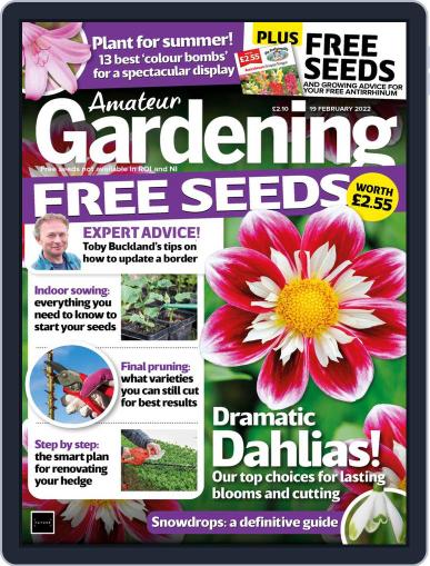 Amateur Gardening February 19th, 2022 Digital Back Issue Cover