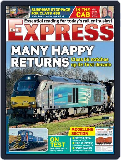 Rail Express March 1st, 2022 Digital Back Issue Cover