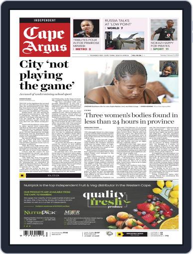 Cape Argus February 15th, 2022 Digital Back Issue Cover