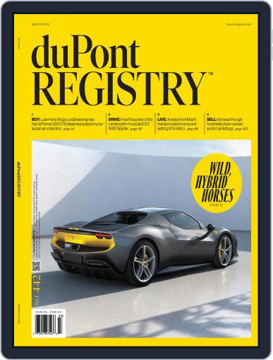 duPont REGISTRY March 1st, 2022 Digital Back Issue Cover
