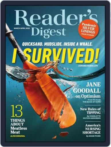 Reader's Digest March 1st, 2022 Digital Back Issue Cover