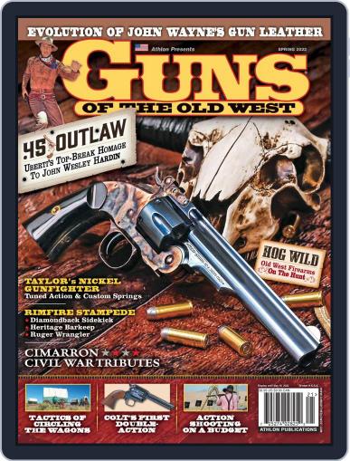 Guns of the Old West January 1st, 2022 Digital Back Issue Cover