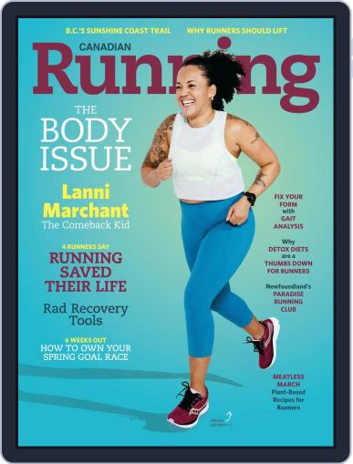 Canadian Running March 1st, 2022 Digital Back Issue Cover