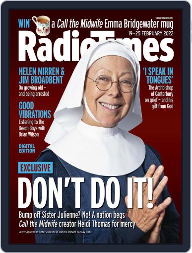 Radio Times February 19th, 2022 Digital Back Issue Cover