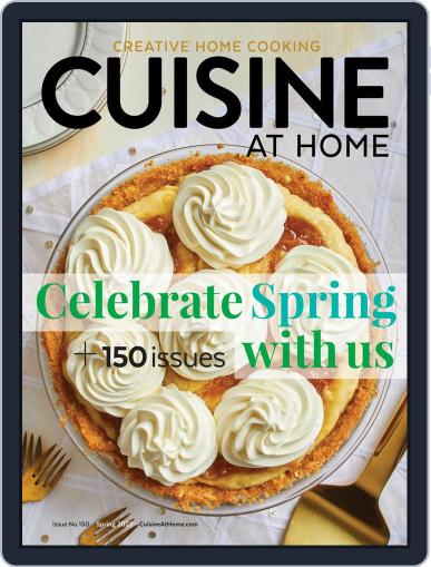 Cuisine at home March 1st, 2022 Digital Back Issue Cover