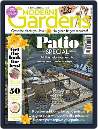 Modern Gardens March 1st, 2022 Digital Back Issue Cover
