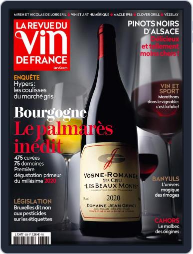 La Revue Du Vin De France March 1st, 2022 Digital Back Issue Cover
