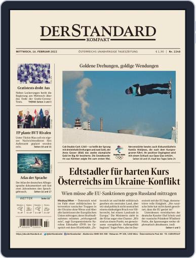 STANDARD Kompakt February 16th, 2022 Digital Back Issue Cover