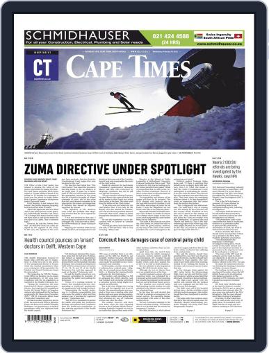 Cape Times February 16th, 2022 Digital Back Issue Cover