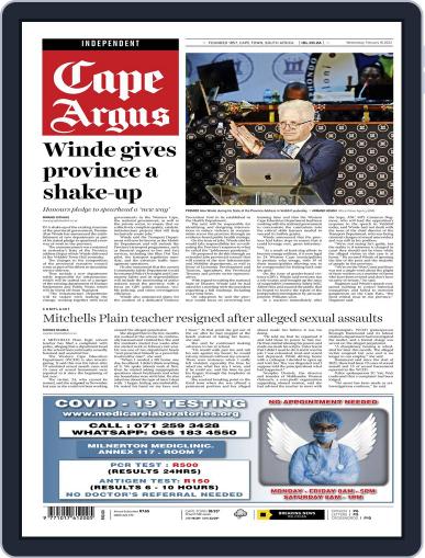 Cape Argus February 16th, 2022 Digital Back Issue Cover