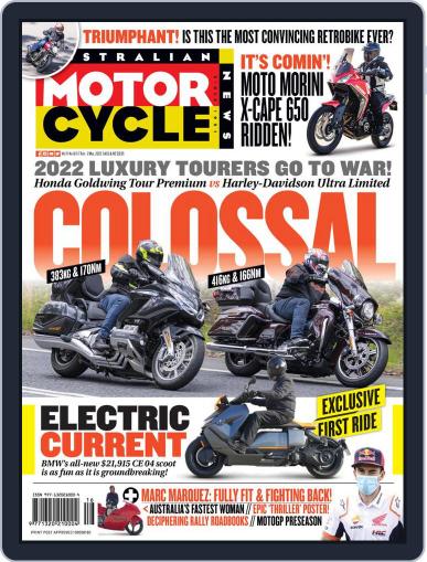 Australian Motorcycle News February 17th, 2022 Digital Back Issue Cover