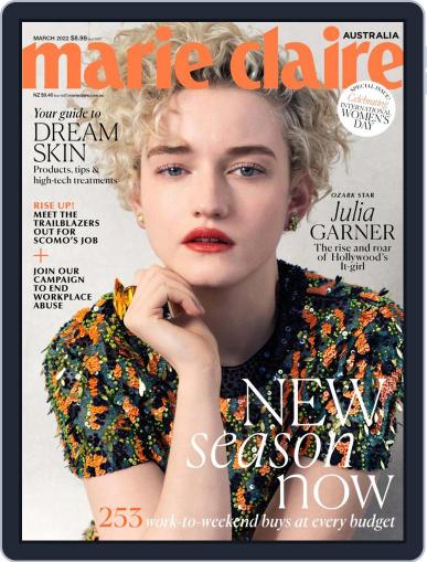 Marie Claire Australia March 1st, 2022 Digital Back Issue Cover
